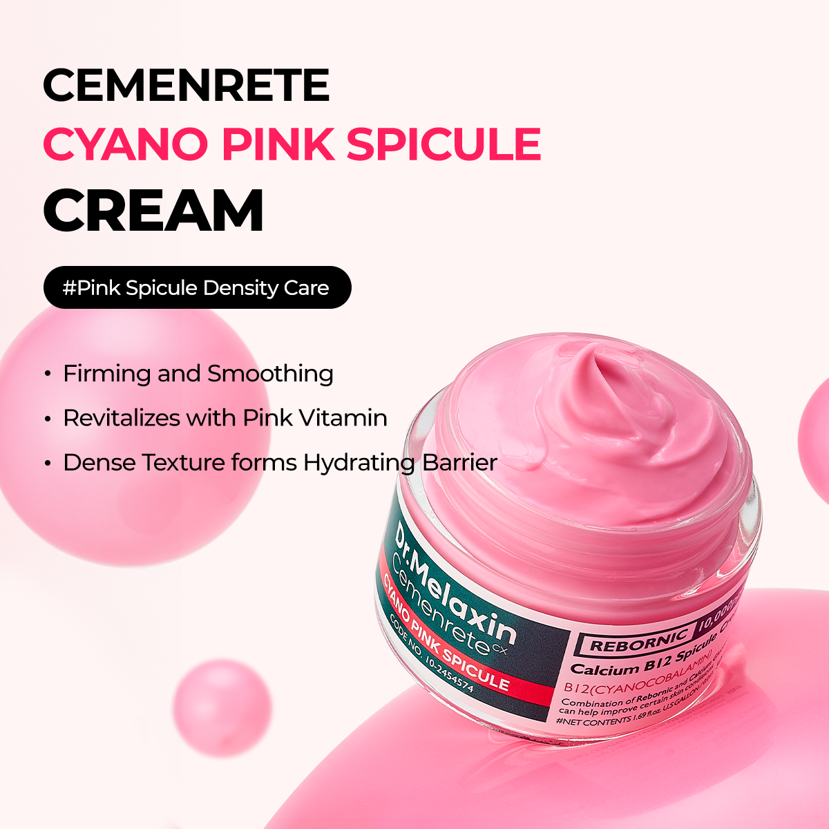 Cemenrete Cyano Pink Spicule Cream